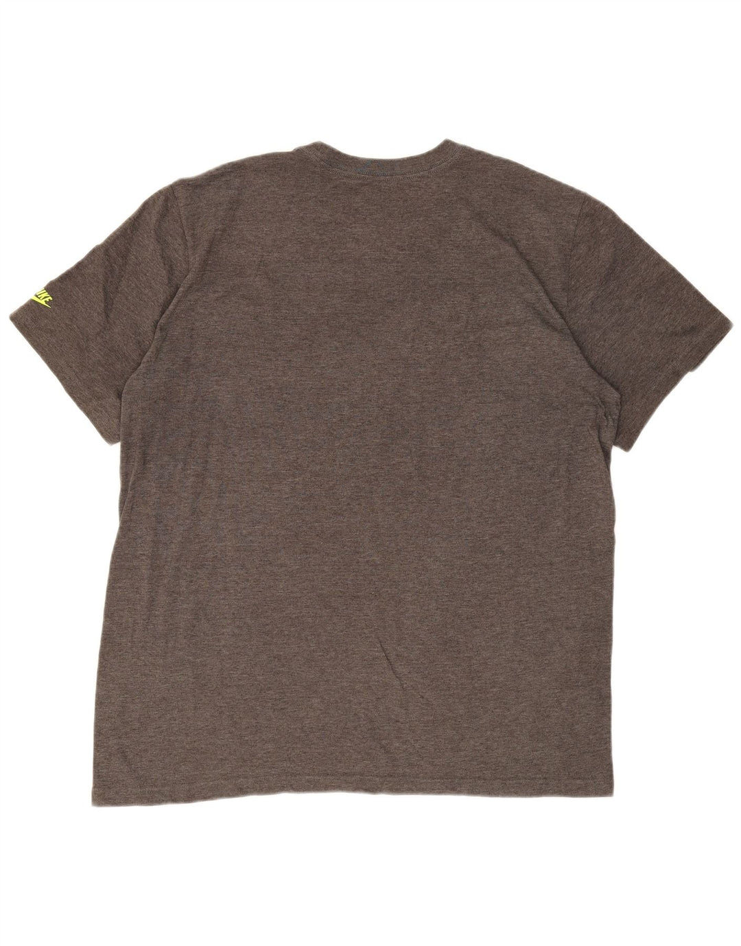 Tricou grafic NIKE pentru bărbați, cu croială normală, 2XL, bumbac gri