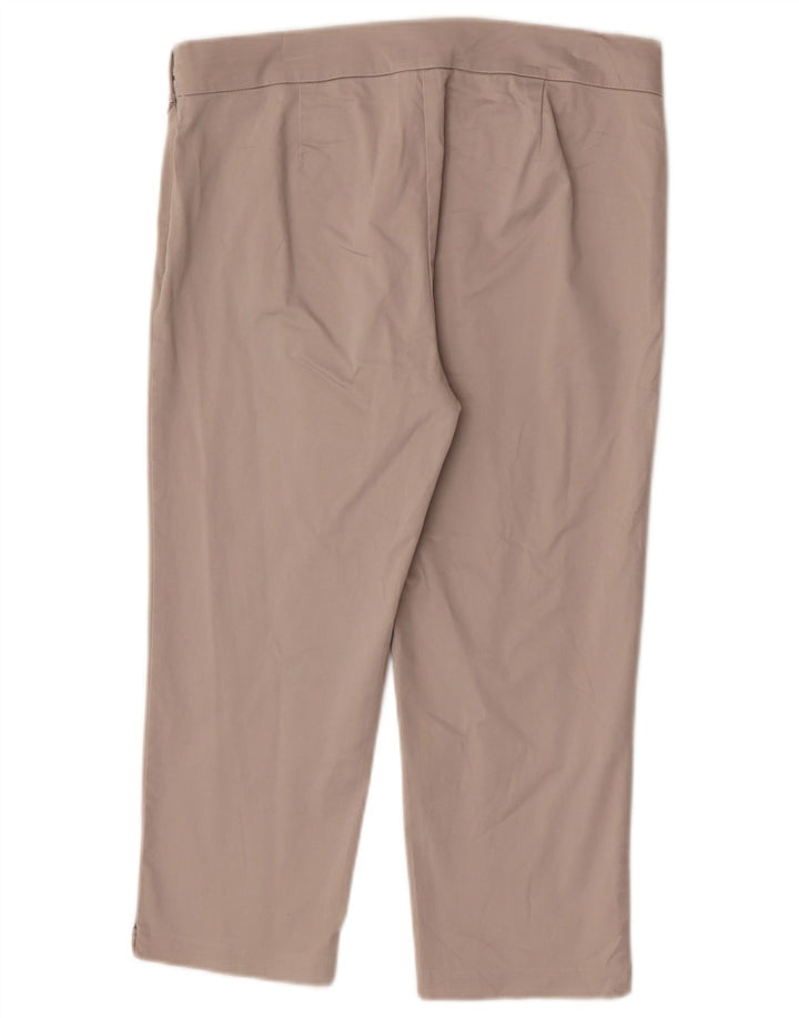 Pantaloni Capri pentru femei Marks & Spencer L30 L20 bumbac bej