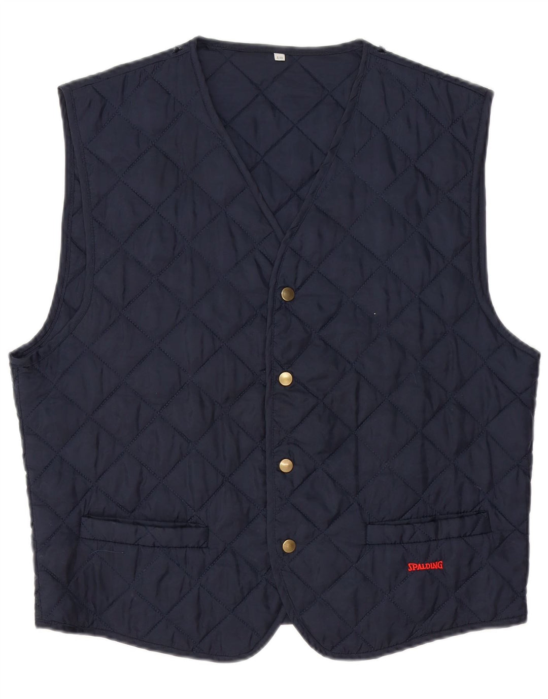 SPALDING Gilet matlasat pentru bărbați UK 42 XL Bleumarin