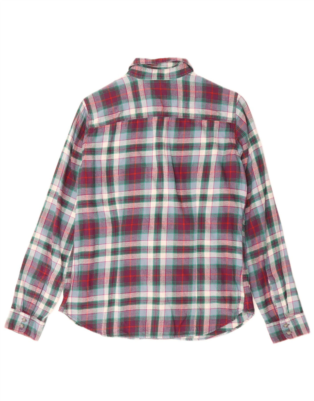 Cămașă de flanel pentru femei Eddie Bauer UK 10 mic, multicolor, din bumbac