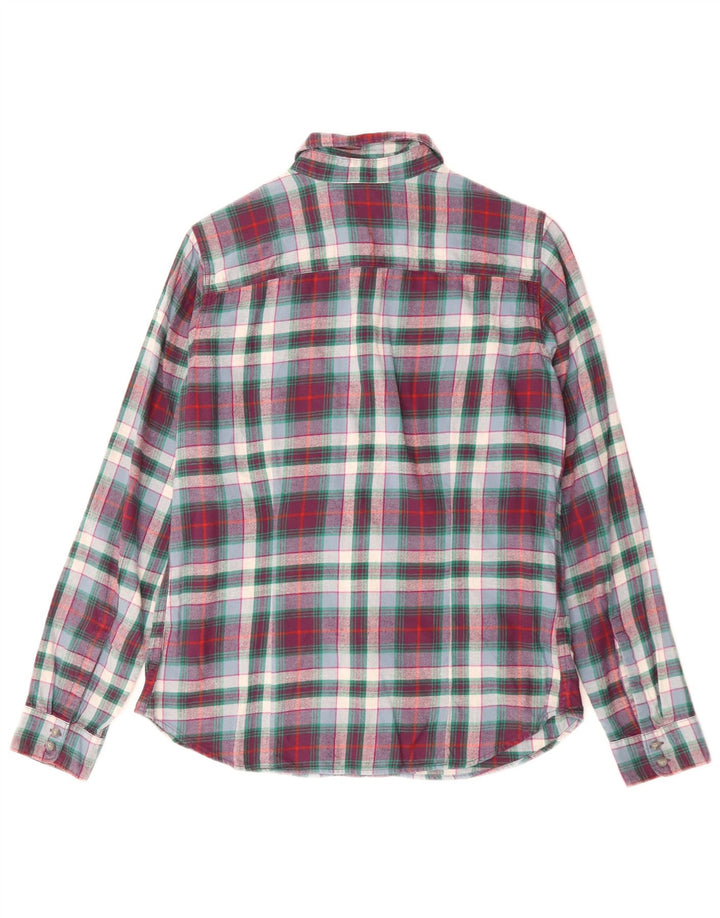 Cămașă de flanel pentru femei Eddie Bauer UK 10 mic, multicolor, din bumbac