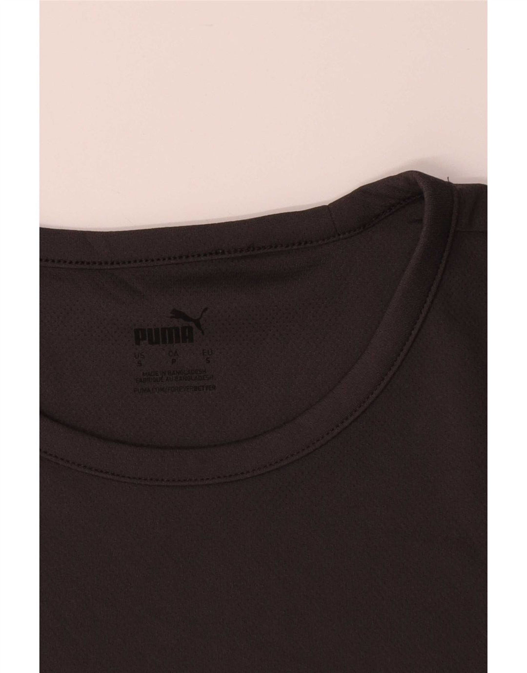 Tricou pentru bărbați Puma Top mic, negru, poliester color bloc