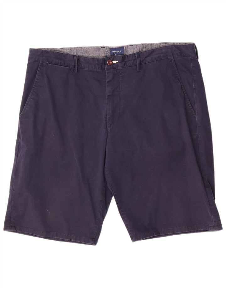 Pantaloni scurti chino pentru bărbați Gant W36 Large Bleumarin