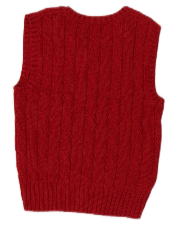 Chaps Boys Vest Tank Top 3-4 Ani Bumbac Roșu