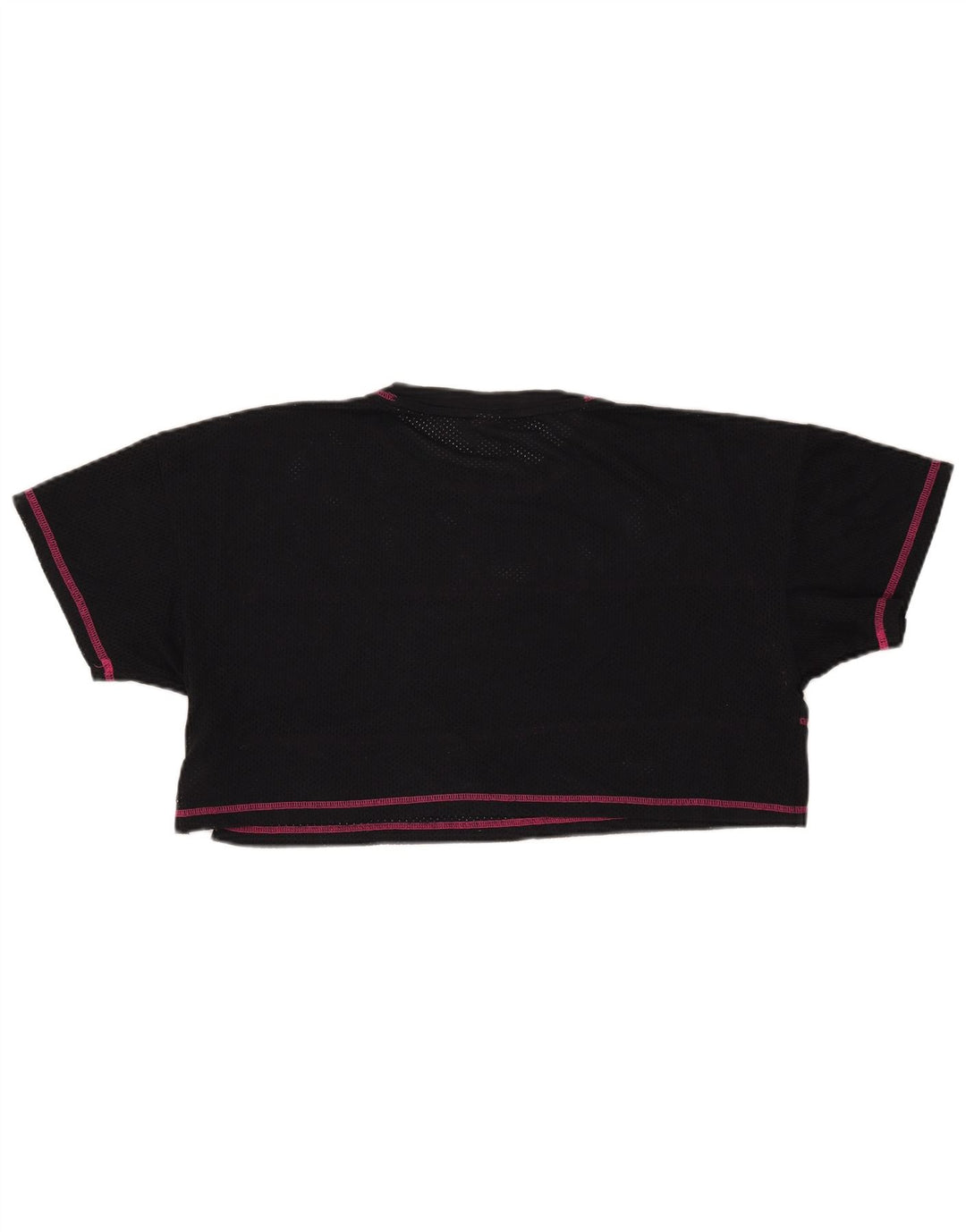 Tricou crop grafic PUMA pentru femei Top UK 14 Poliester cu dungi negre medii