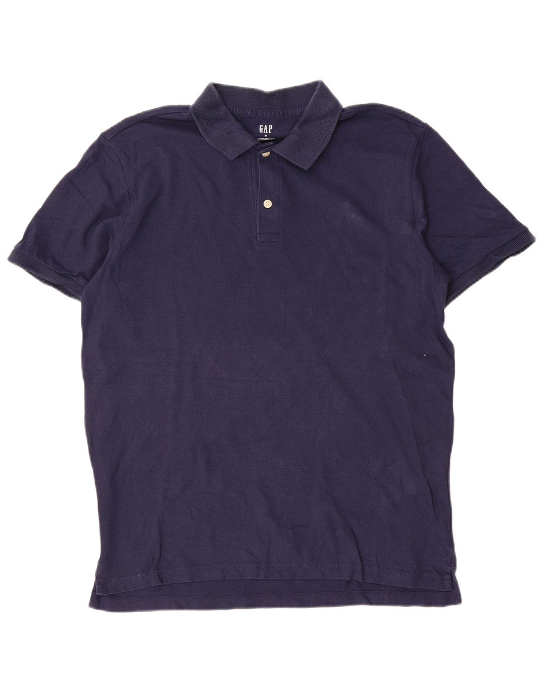 Tricou polo Gap pentru bărbați, bumbac, albastru bleumarin mediu