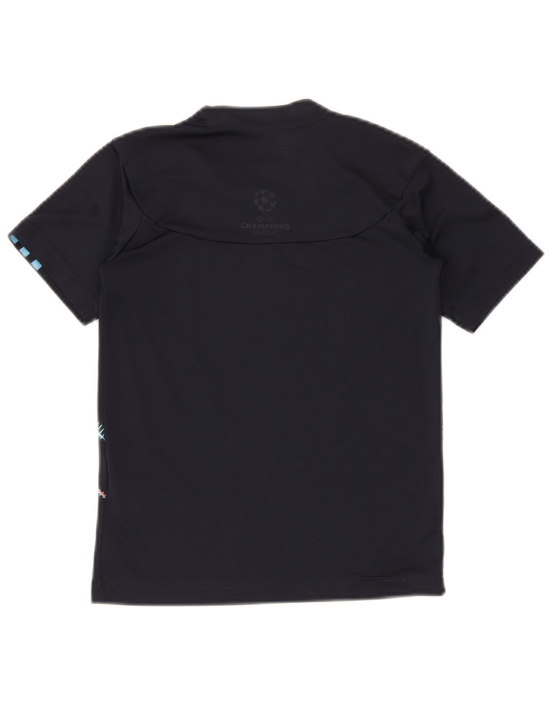 Tricou Băieți ADIDAS Top 9-10 Ani Bleumarin Poliester Geometric