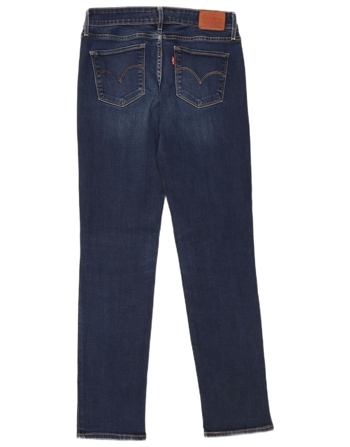 Blugi Levi's 712 Slim pentru femei W28 L30 Bumbac bleumarin