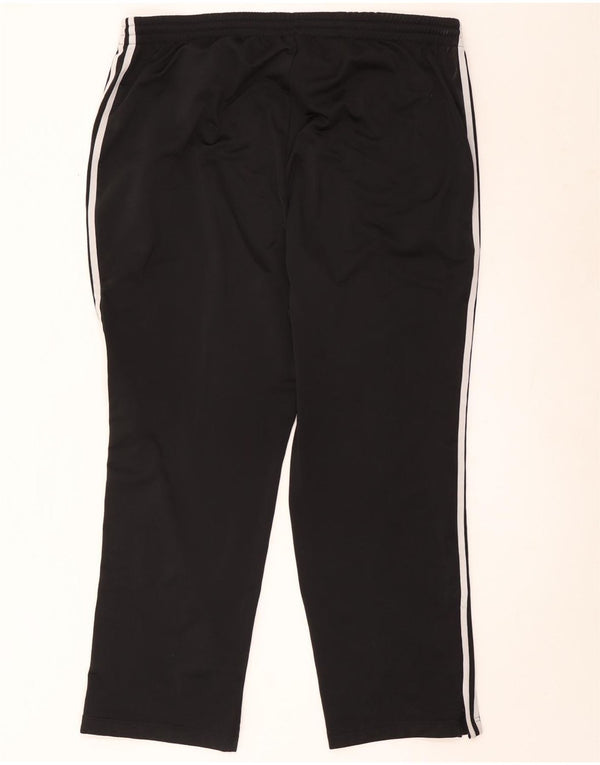 Pantaloni de trening Adidas pentru femei UK 24/26 2XL Poliester negru