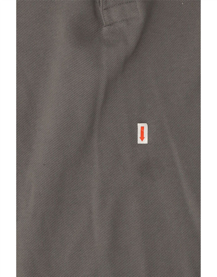 Tricou polo Lacoste pentru bărbați mărimea 5 mare bumbac gri