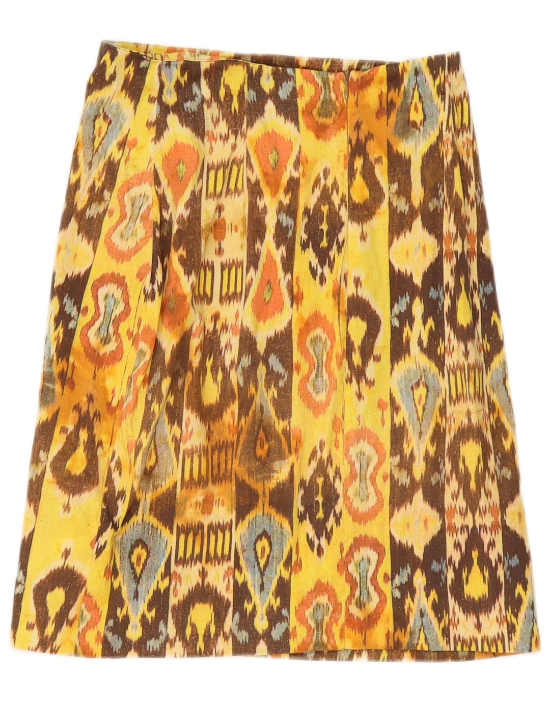 Max & Co. Fustă A-Line pentru femei W26 Small Yellow Ikat