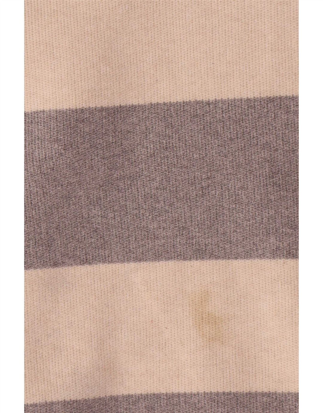 Pulover pentru femei Marks & Spencer cu decolteu triplu UK 14 Medium Bej cu dungi