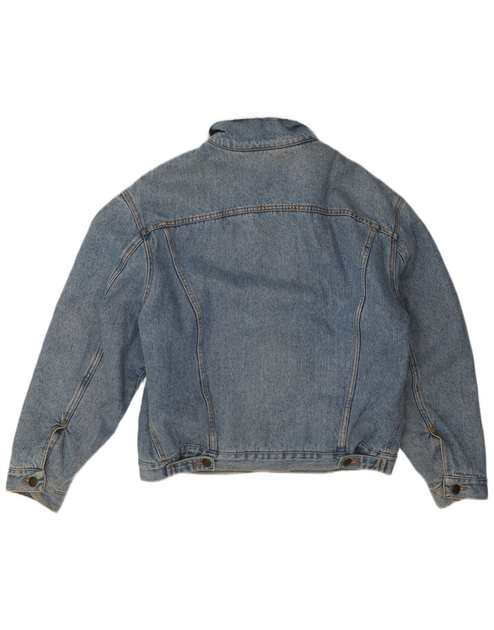 Jachetă de blugi Sherpa pentru bărbați Carrera UK 38 Poliester albastru mediu