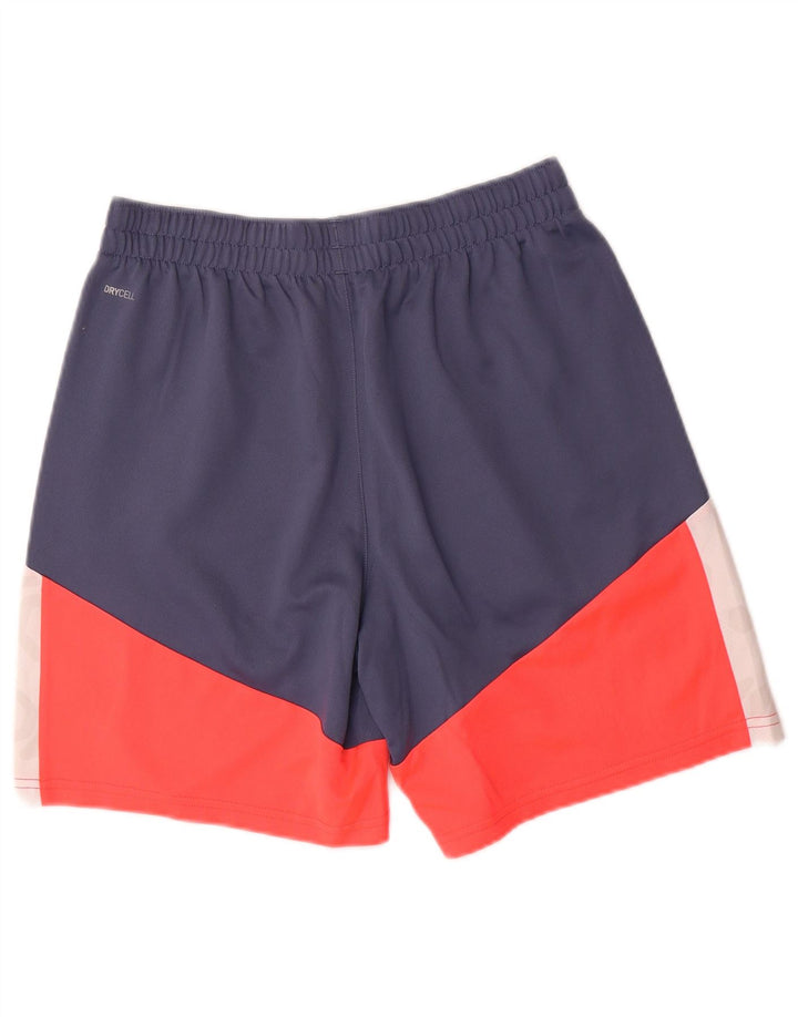 Pantaloni scurți sport grafic Puma pentru bărbați, albastru mediu, color block