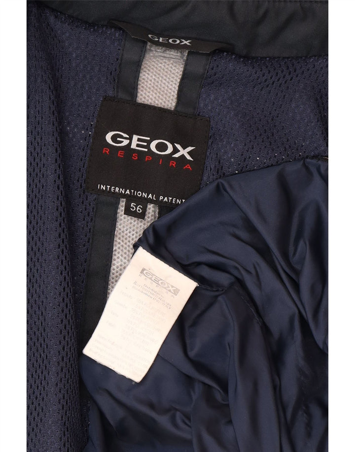 Palton căptușit pentru bărbați Geox Respira IT 56 3XL Poliester bleumarin