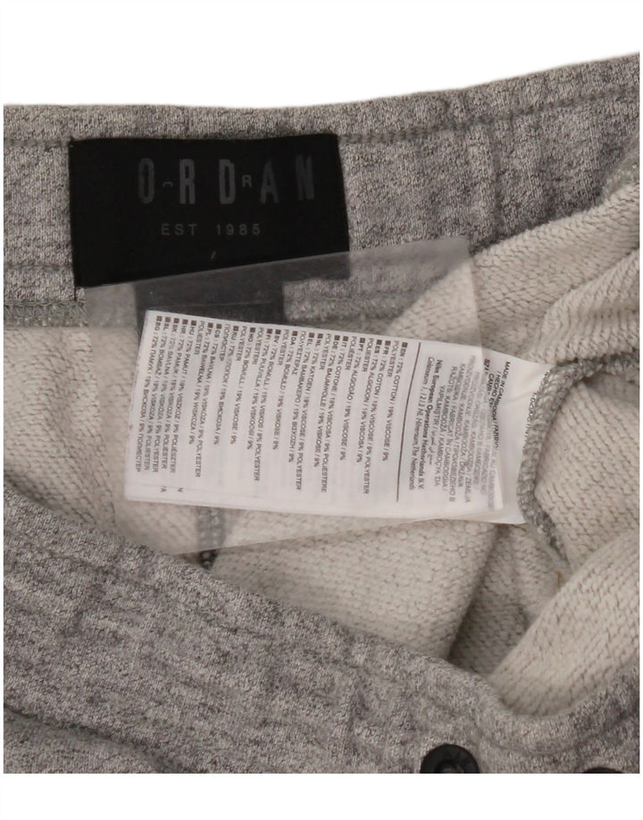 Pantaloni de trening pentru bărbați JORDAN, bumbac gri mediu