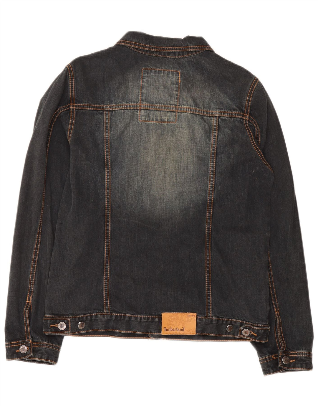 Jachetă de blugi pentru băieți TIMBERLAND 13-14 ani, bumbac gri