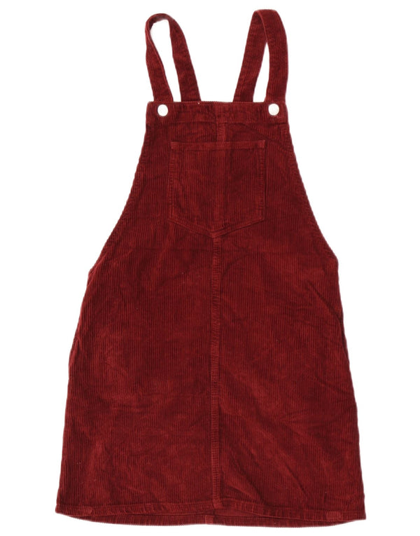 Rochie salopetă din velur pentru femei Topshop UK 4 XS bumbac maro