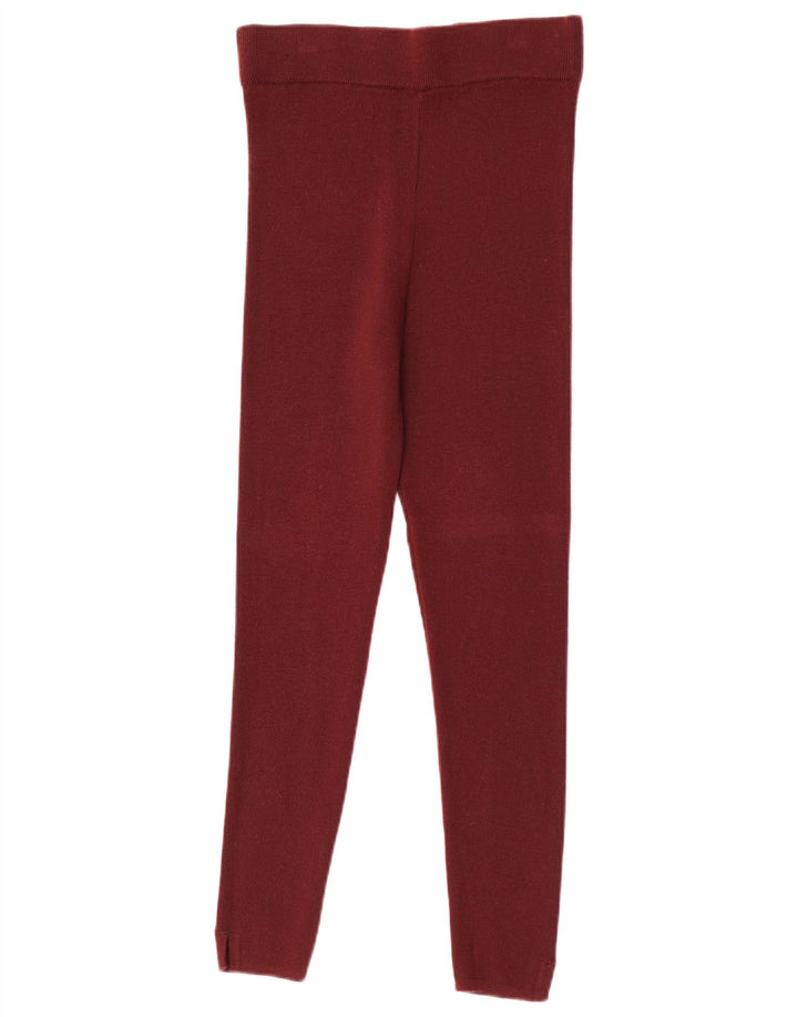Leggings din tricot pentru femei Dolce & Gabbana IT 42 Lână maro medie