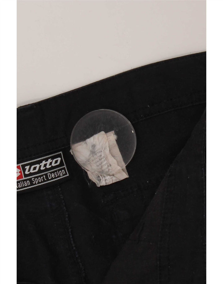 Pantaloni scurți cargo pentru bărbați Lotto W36, mari, albastru, bumbac
