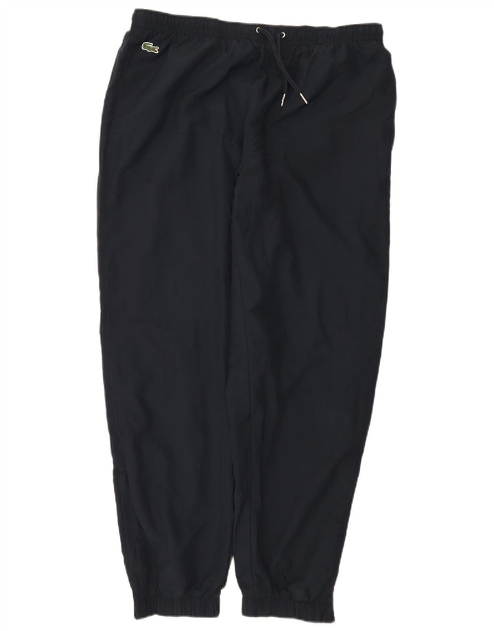 Pantaloni de trening pentru bărbați Lacoste Pantaloni de jogging mari poliester bleumarin