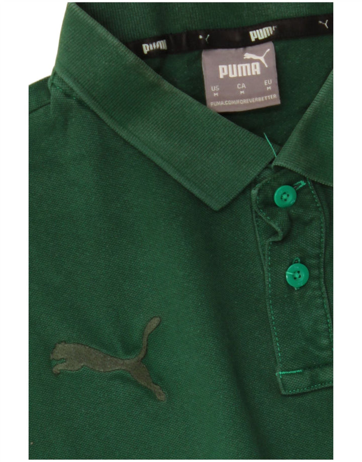 Tricou polo Puma pentru bărbați, verde mediu