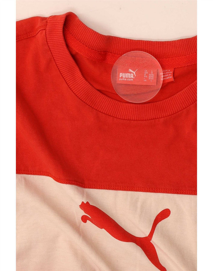 Vestă grafică pentru bărbați Puma, mare, roșu, color block