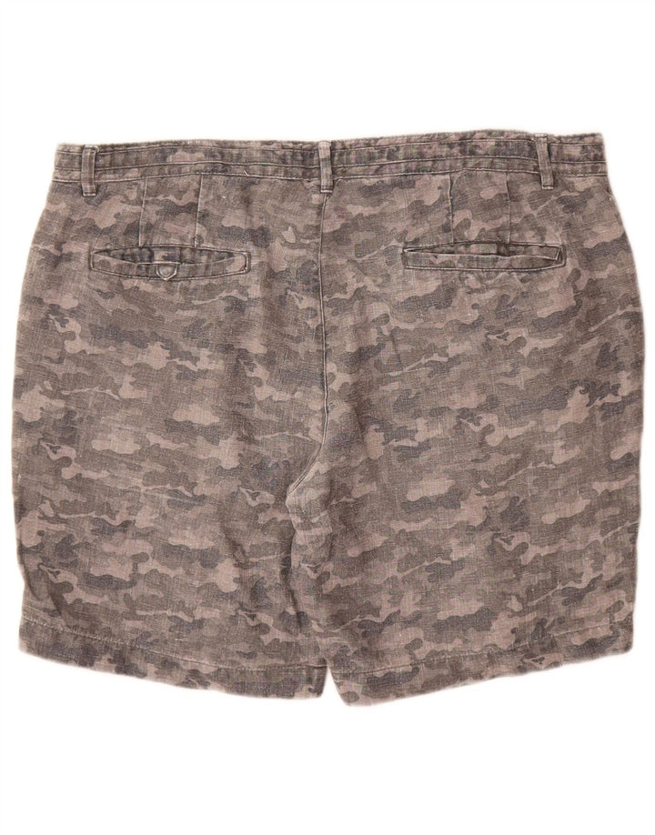 Pantaloni scurți chino pentru bărbați Zara XL W36 Camuflaj gri