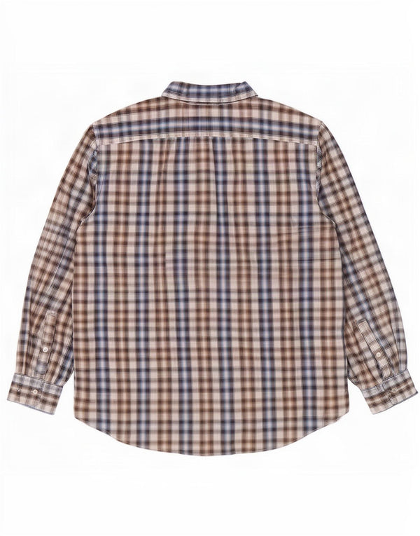 Cămașă pentru bărbați Michael Kors Tailored Fit 2XL, bumbac cu carouri multicolore