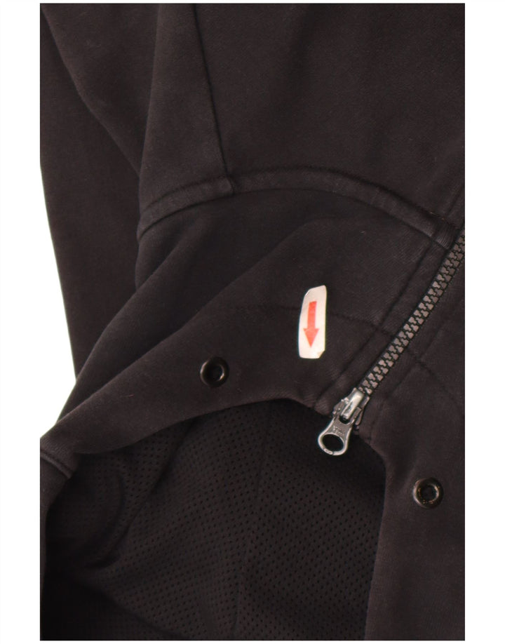Pulover Nike Graphic Zip pentru bărbați, mediu negru