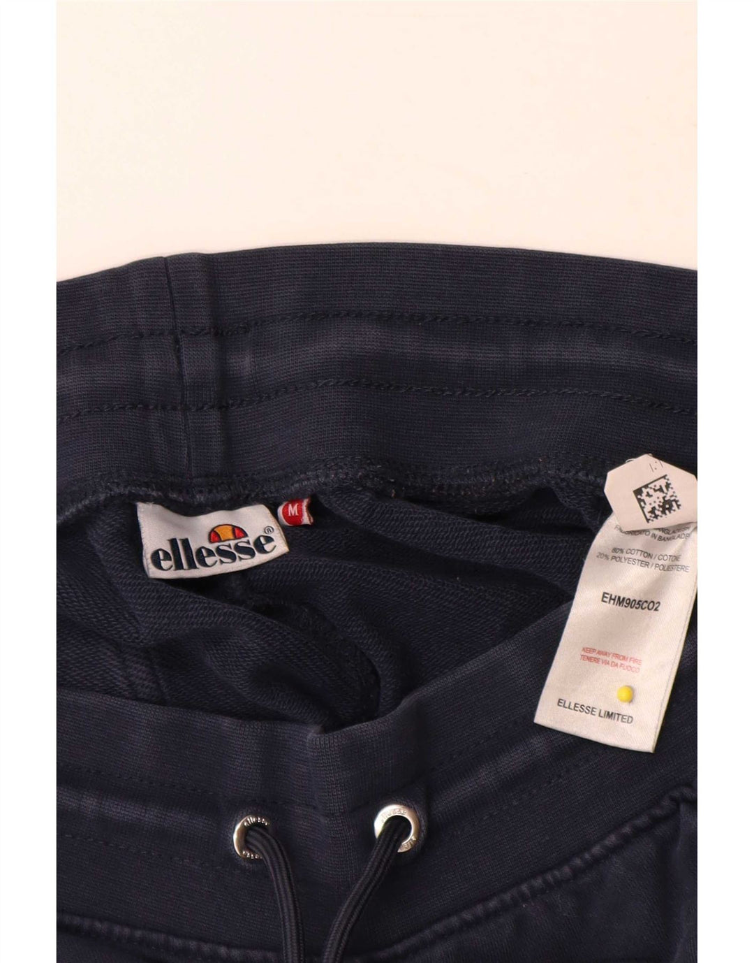 Pantaloni de trening grafic pentru bărbați Ellesse Pantaloni de jogging, bumbac mediu albastru bleumarin