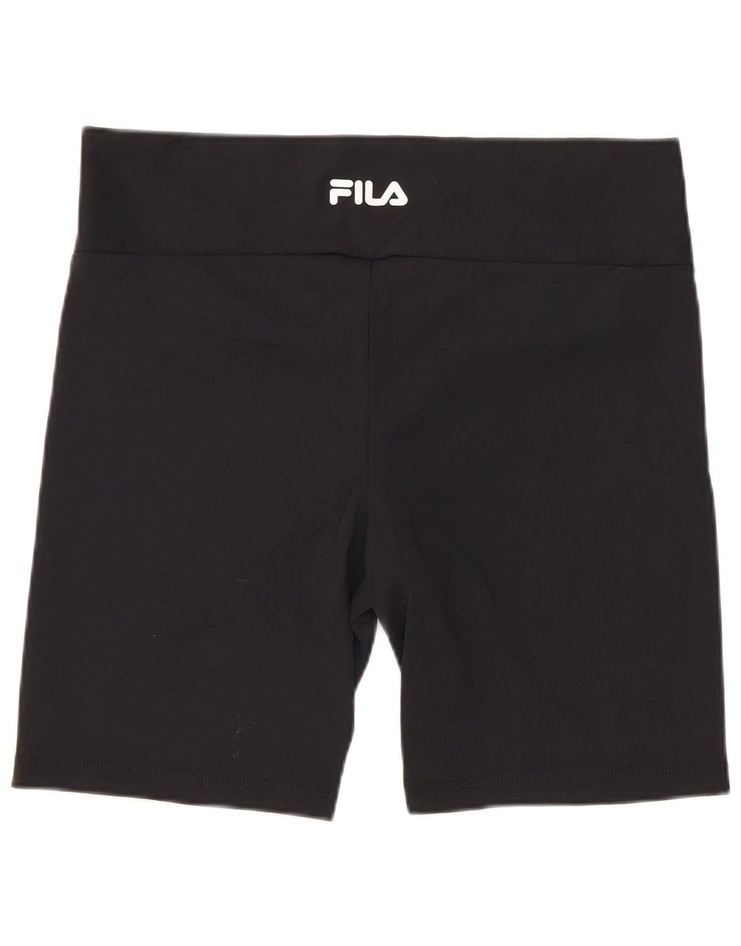 Pantaloni scurti sport Fila pentru femei UK 14 Large Black Nylon
