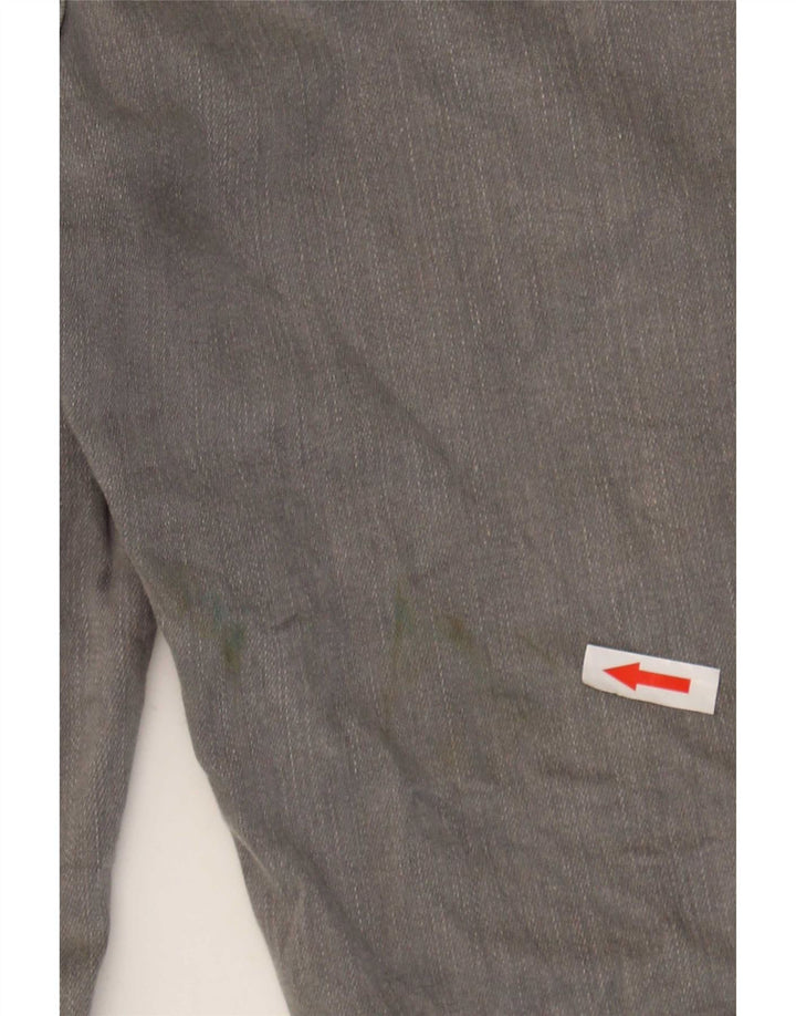 Marks & Spencer Blugi crop subțiri pentru femei UK 12 Medium L30 L26 Bumbac gri