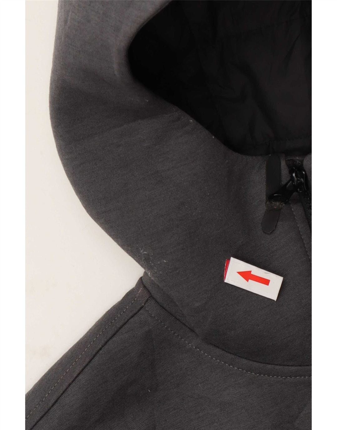 Jachetă căptușită cu glugă The North Face pentru bărbați UK 34 XS poliester gri