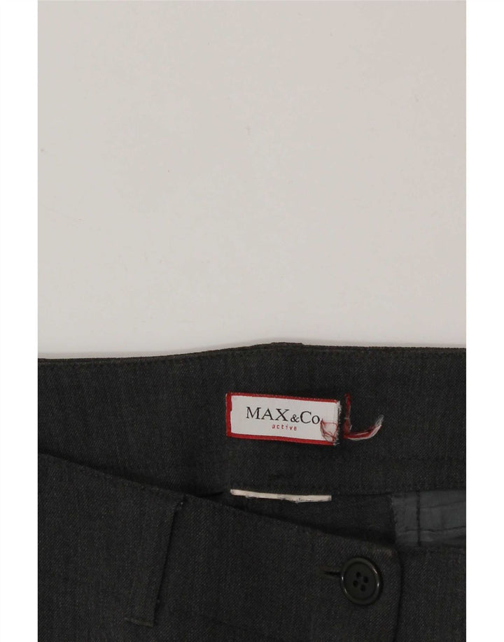 Max & Co. Pantaloni casual drepti pentru femei W32 L32 gri