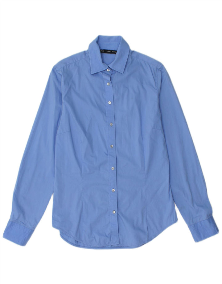 Cămașă pentru femei Zara UK 10 Small Blue