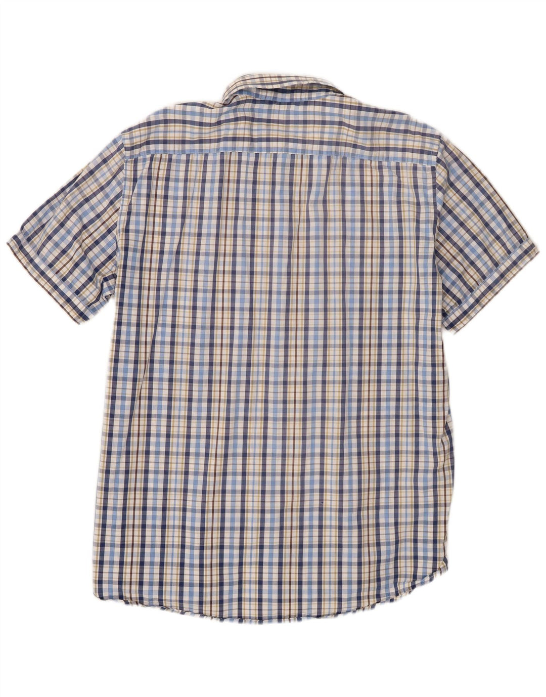 Cămașă pentru bărbați Carrera cu mânecă scurtă, cu ajustare normală, 2XL, albastru