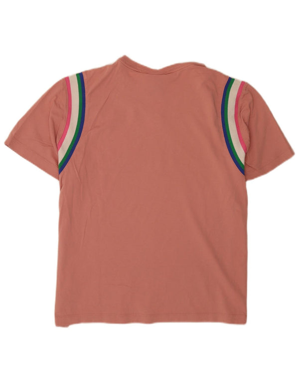 Top tricou pentru femei Nike UK 18 XL, bumbac cu dungi roz