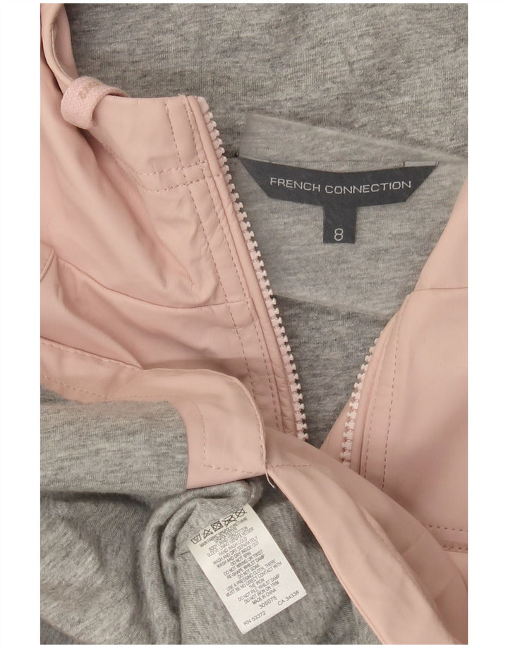 Jachetă de vânt cu glugă pentru femei French Connection US 8 Medium Pink