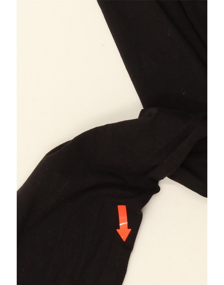 Leggings grafic PUMA pentru femei UK 12, bumbac mediu negru