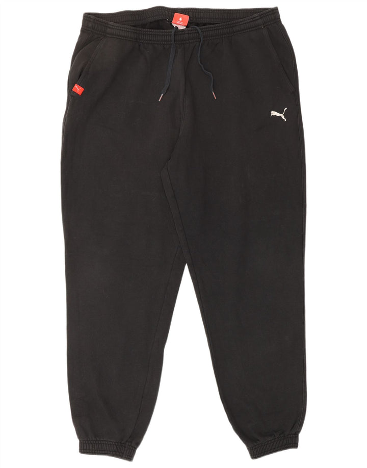 Pantaloni de trening PUMA pentru bărbați Pantaloni de jogging XL, bumbac negru