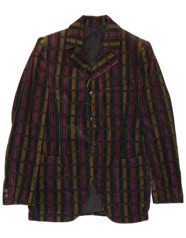 Jachetă San Remo pentru bărbați cu 3 nasturi IT 48 Medium, multicoloră
