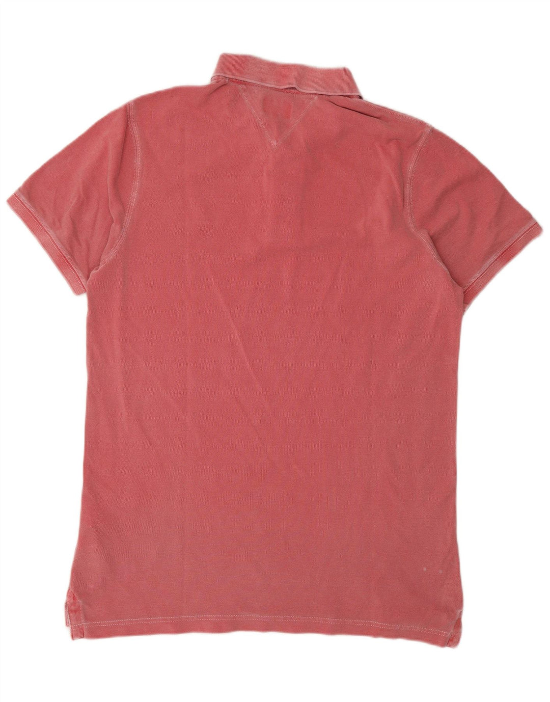 Tricou polo Tommy Hilfiger pentru bărbați, bumbac roșu mare