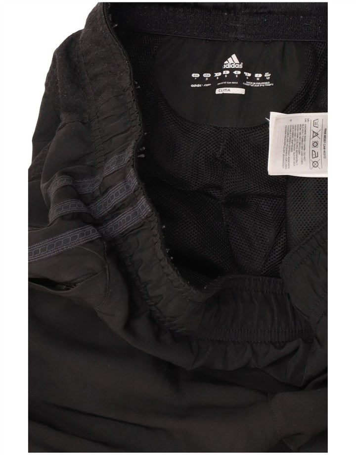 Pantaloni de trening Adidas Climacool pentru bărbați, negru, poliester color bloc