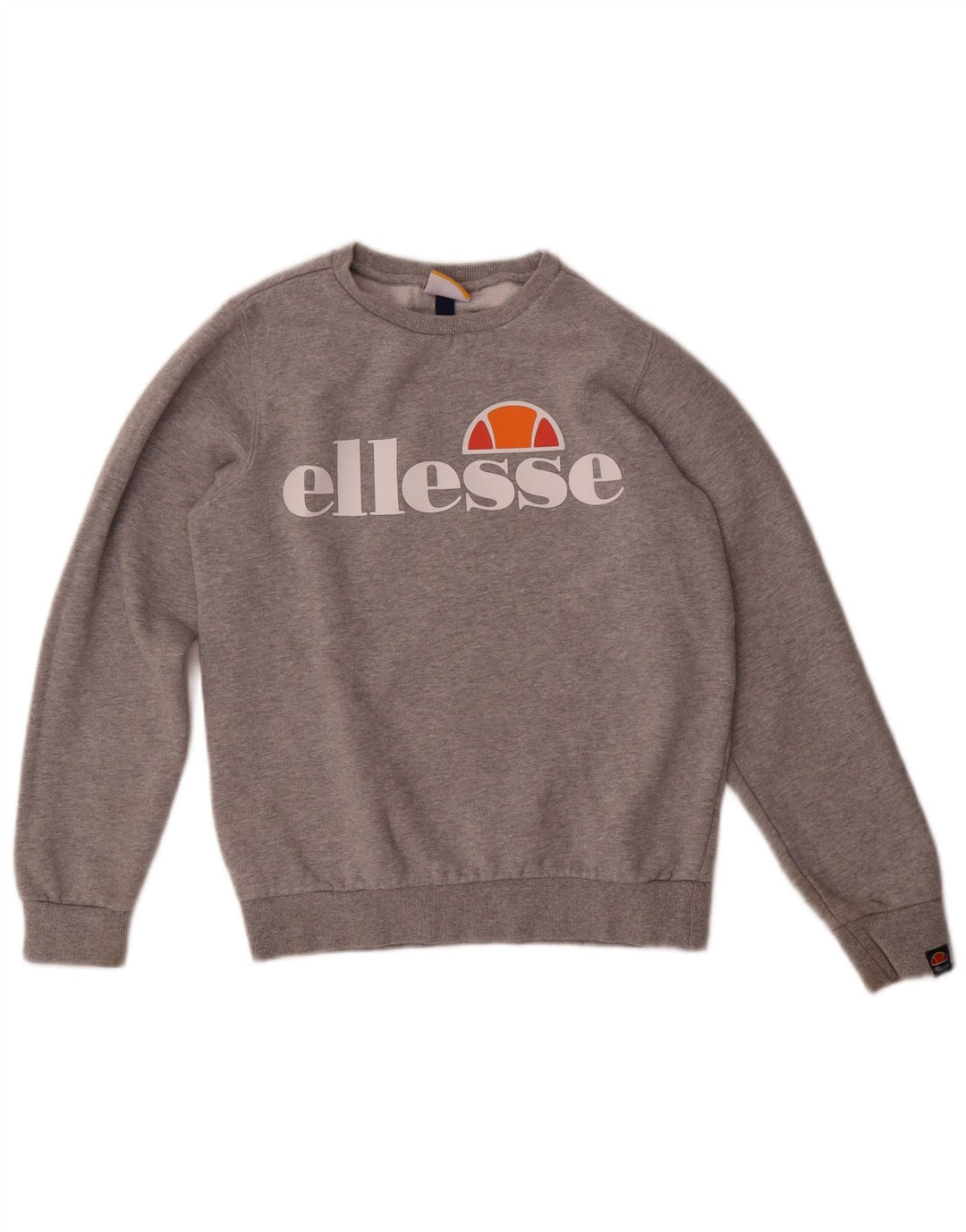 Hanorac cu grafic pentru băieți Ellesse Pulover 12-13 ani bumbac gri