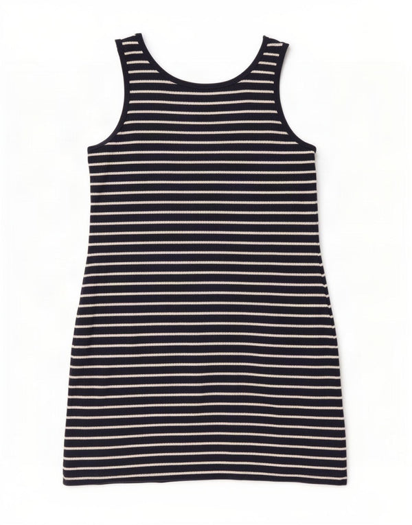 Rochie tricou fără mâneci pentru femei Lacoste Mărimea 46 XL bleumarin cu dungi