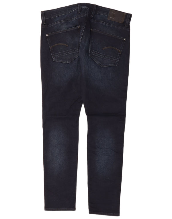 Blugi pentru bărbați G-Star Revend Skinny W38 L32 Bumbac bleumarin