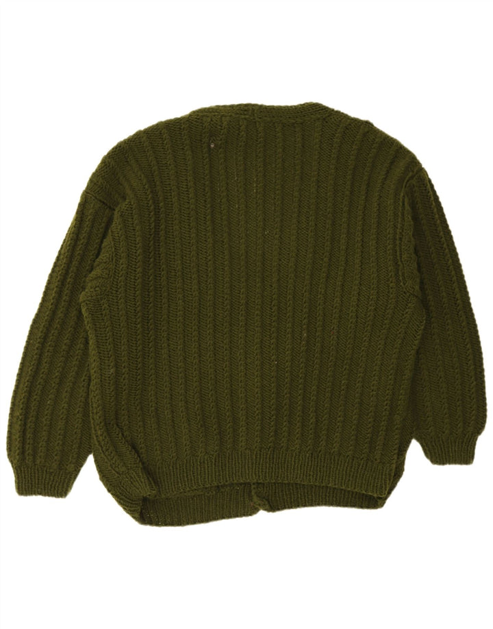 Cardigan Vintage pentru bărbați XL Kaki