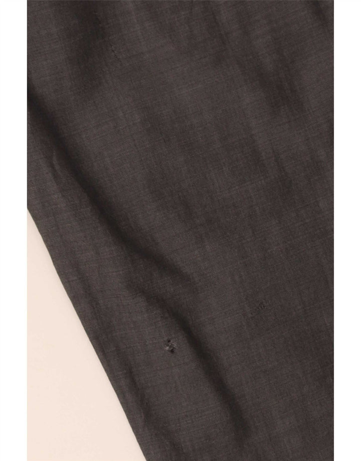 Marks & Spencer Pantaloni de costum drept bărbați cu autograf L34 L29 Lână gri