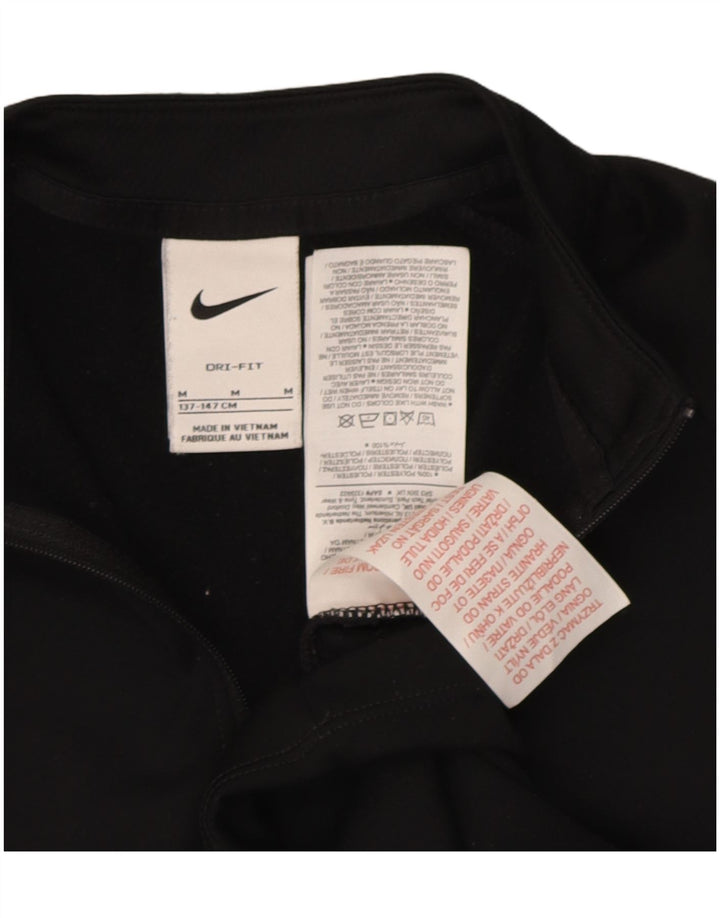 Trening pentru băieți Dri Fit Graphic Pulover Top 10-11 ani Medium Negru